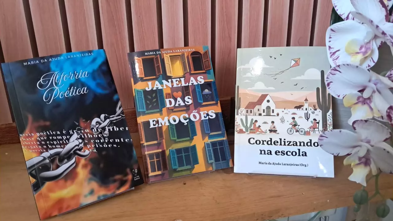 POESIA TOCANTINENSE ][ A Força poética de Maria da Ajuda: Uma viagem pelas 'Janelas das Emoções',  'Alforria Poética' e ‘Cordelizando na escola”